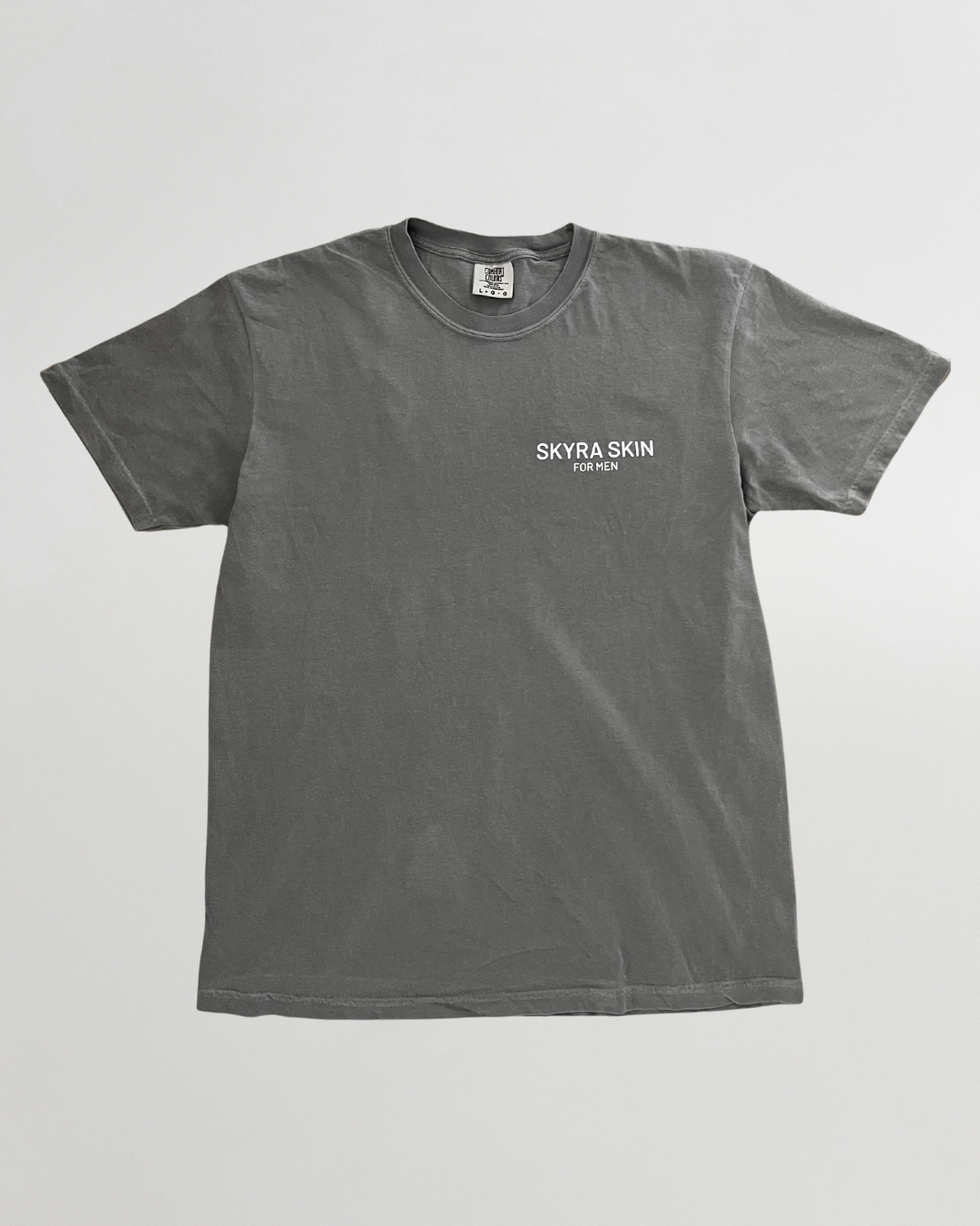 Gray Skyra logo t-shirt