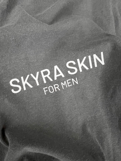 Close up of Skyra logo